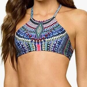 PilyQ Nile Hudson Tie Dyed Bikini Top Small (B Cup)